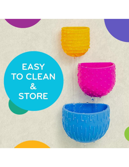 Juguetes de Agua Mobi Oomplz - Tazas Apilables para Bebés Juguetes de Agua Mobi Oomplz - Tazas Apilables para Bebés
