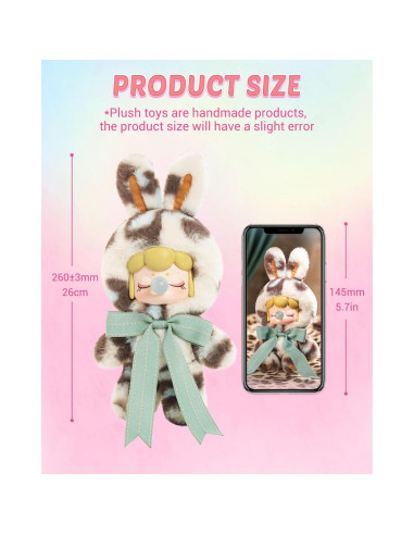 Muñeca de Peluche Rolife Nanci Bunny 25 cm Juguete Sorpresa