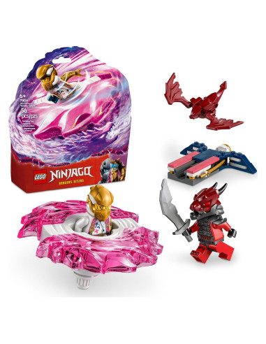 LEGO NINJAGO Spinner Dragón de Sora 71824 - Juguete 56 Piezas
