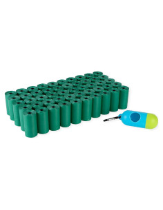 Bolsas de Poop Biodegradables PETSWORLD 1500 Unidades Pepino