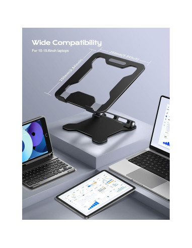 Soporte de Laptop Ajustable LOXP NH02B Ergonómico 10-15.6"