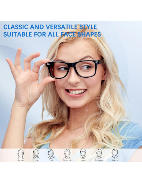 Gafas de Bloqueo de Luz Azul Kingdder 30 Unidades UV Gafas de Bloqueo de Luz Azul Kingdder 30 Unidades UV