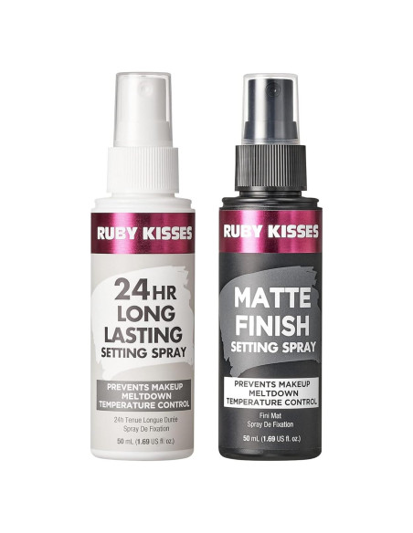Spray Fijador Mate Ruby Kisses 49.8 ml - Acabado Saludable Spray Fijador Mate Ruby Kisses 49.8 ml - Acabado Saludable
