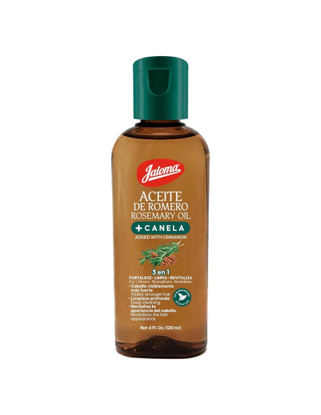 Aceite de Romero y Canela Jaloma 118 ml - Limpia y Fortalece Aceite de Romero y Canela Jaloma 118 ml - Limpia y Fortalece