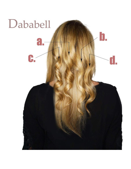 40 Rulos de Pelo Suaves Dababell Rosa para Dormir Sin Calor 40 Rulos de Pelo Suaves Dababell Rosa para Dormir Sin Calor