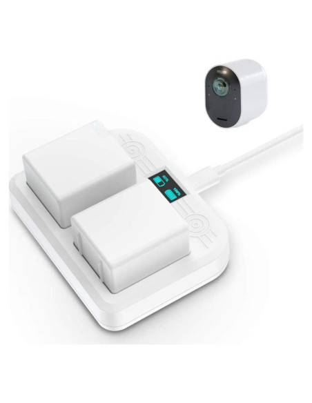 Estación de Carga Doble HOLACA para Baterías Arlo Pro 3/Ultra Estación de Carga Doble HOLACA para Baterías Arlo Pro 3/Ultra