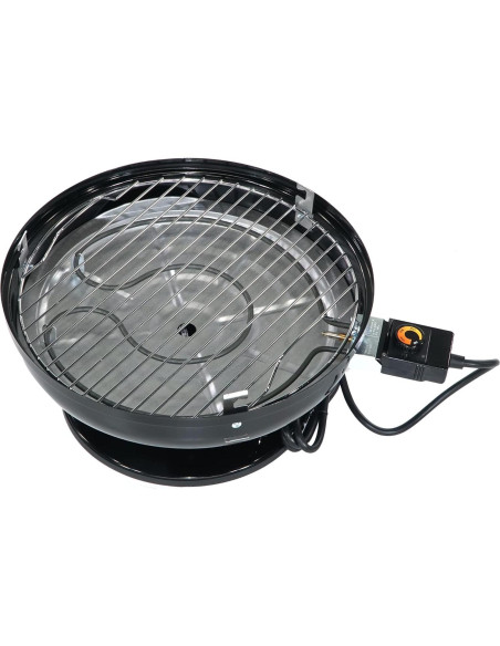 Parrilla Eléctrica MECO Lock 'N Go 1500W Negra para Exterior Parrilla Eléctrica MECO Lock 'N Go 1500W Negra para Exterior