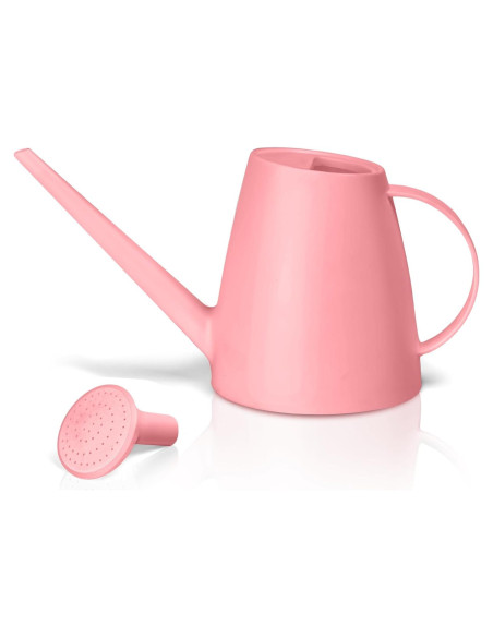 Regadera de Plástico UFANME 1.89 Litros Rosa para Jardín Regadera de Plástico UFANME 1.89 Litros Rosa para Jardín