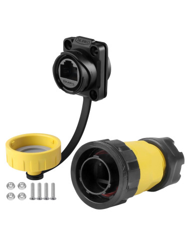 Conjunto de Conectores RJ45 CNLINKO YM-20 Impermeables CAT6