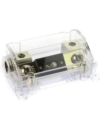 Soporte de Fusible VOODOO Níquel Cepillado 200 Amperios