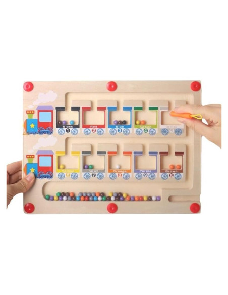 Laberinto Magnético de Bolas EduLand Montessori 3-7 Años Laberinto Magnético de Bolas EduLand Montessori 3-7 Años
