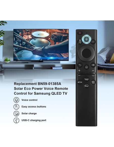 Control Remoto Solar BN59-01385A Seayoo para Samsung Smart TV Control Remoto Solar BN59-01385A Seayoo para Samsung Smart TV