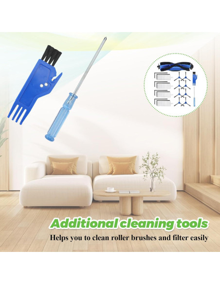 Repuestos Techecook para Eufy RoboVac 11S, 12, 15C - 18 Piezas Repuestos Techecook para Eufy RoboVac 11S, 12, 15C - 18 Piezas