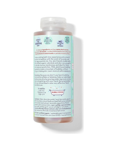 Baño de Burbujas Eucalipto California Baby 384 mL - 100% Plantas