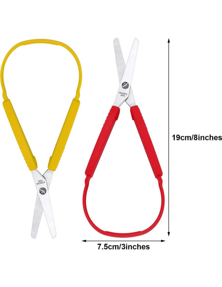 Tijeras Adaptativas Mudder Autoabiertas 20 cm 3 Colores Tijeras Adaptativas Mudder Autoabiertas 20 cm 3 Colores