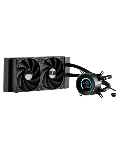 Enfriador de Líquido para CPU VEVOR AIO 240mm PWM LCD 1.8''