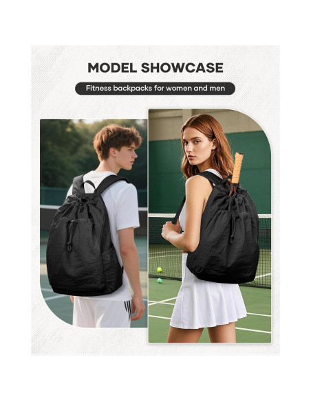 Bolsa de Raqueta de Tenis WEPLAN Impermeable 28L Unisex Bolsa de Raqueta de Tenis WEPLAN Impermeable 28L Unisex