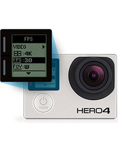Cámara GoPro Hero4 Negro 4K 12MP Wi-Fi y Bluetooth