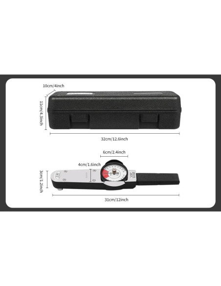 Llave de Torque Digital CHALIGHT 0-100 Nm 1/2" Drive Llave de Torque Digital CHALIGHT 0-100 Nm 1/2" Drive