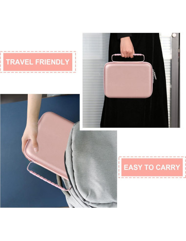 Funda Dura para Halo Bolt 58830 Cargador Portátil Oro Rosa