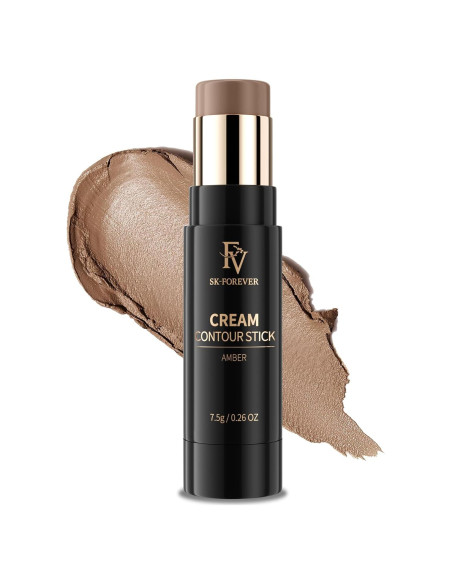 Barra de Contorno FV 01 Ámbar para Piel Clara, Resistente al Agua Barra de Contorno FV 01 Ámbar para Piel Clara, Resistente al Agua