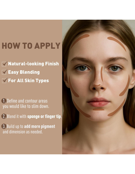 Barra de Contorno FV 01 Ámbar para Piel Clara, Resistente al Agua Barra de Contorno FV 01 Ámbar para Piel Clara, Resistente al Agua