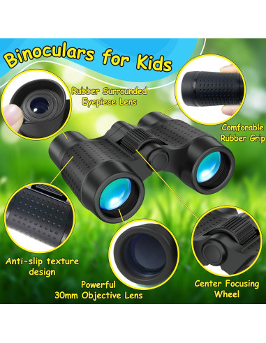 Binoculares para Niños ESSENSON 4x30 con Bolsa y Correa