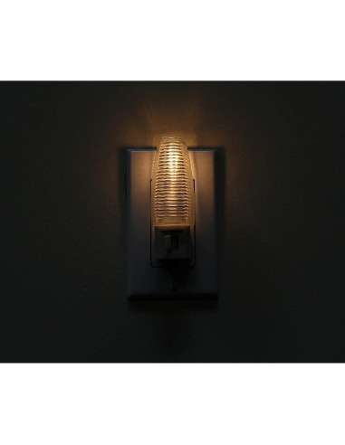 Luz Nocturna Enchufable Kingman 4W Blanco Cálido UL Listada