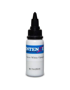 Tinta de Tatuaje Intenze Blanco Nieve Opaco 15ml