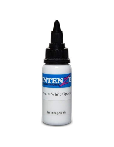 Tinta de Tatuaje Intenze Blanco Nieve Opaco 15ml