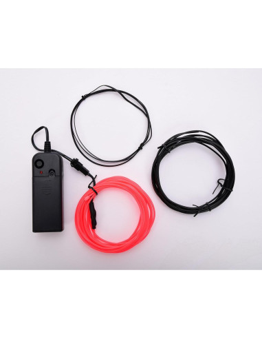 Luz de Acento LED Personalizable iscream Rosa 3m Efecto Neón