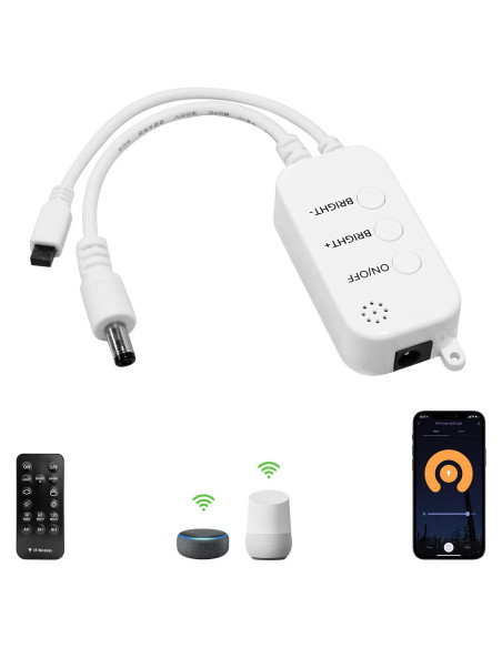 Controlador WiFi Inteligente AIBOO para Luces LED 28W Controlador WiFi Inteligente AIBOO para Luces LED 28W