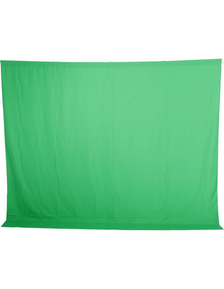 Fondo de Pantalla Verde Profesional Pilipane 3x2.5m Algodón Fondo de Pantalla Verde Profesional Pilipane 3x2.5m Algodón