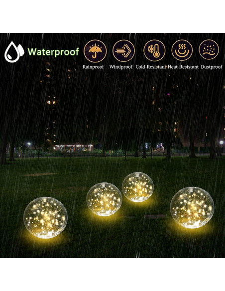 Luces Flotantes Solares para Piscina SATXTREM - Paquete de 8 Luces Flotantes Solares para Piscina SATXTREM - Paquete de 8