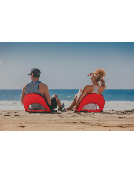 Silla Reclinable Portátil NCAA Oniva Picnic Time Roja Silla Reclinable Portátil NCAA Oniva Picnic Time Roja