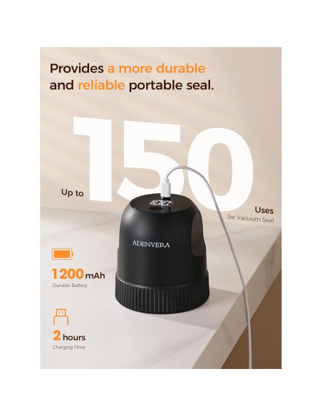 Sellador al Vacío ADENVERA para Tarros de Conserva Automático
