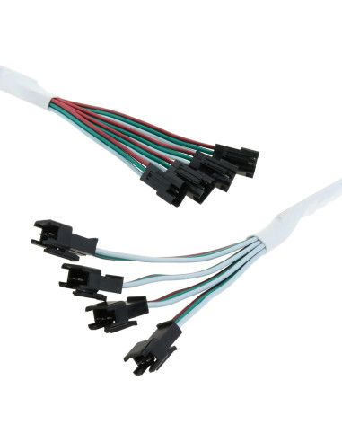 Amplificador TTL IC RGB 1 a 4 DGZZI para Tiras LED DC5-24V