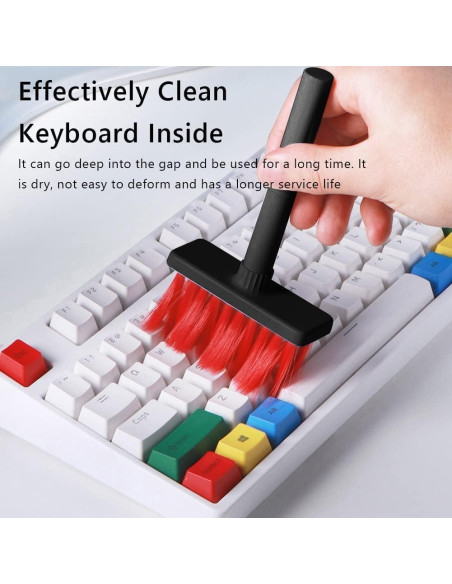 Kit de Limpieza 5 en 1 PEAKTREND para Teclados y Auriculares Kit de Limpieza 5 en 1 PEAKTREND para Teclados y Auriculares