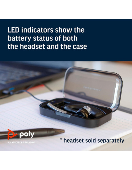 Caja de Carga Portátil Poly Voyager Legend - Cargador Bluetooth Caja de Carga Portátil Poly Voyager Legend - Cargador Bluetooth