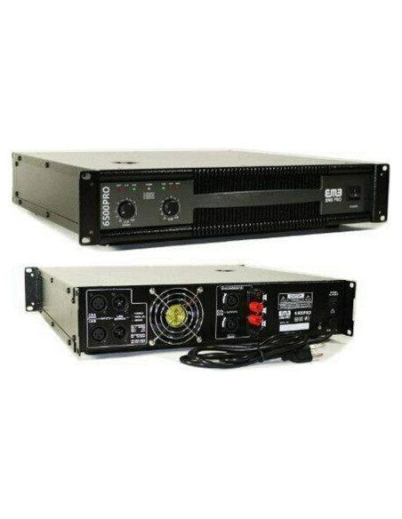 Amplificador de Potencia 6500W 2 Canales EMB EB6500PRO Amplificador de Potencia 6500W 2 Canales EMB EB6500PRO