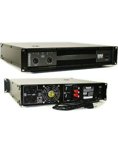 Amplificador de Potencia 6500W 2 Canales EMB EB6500PRO