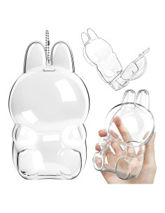 Caja de Exhibición Acrílica LUCYLANKER para Muñecas Labubu 17.5cm