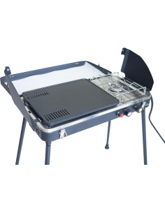 Estufa de Camping Thunderbay Propano Doble Quemador 20,000 BTU 2