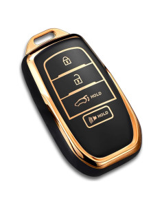 Cubierta de llavero Montague para Toyota - Negro - Modelo Weisa