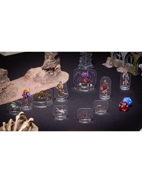 Miniaturas Planas de Plástico Arcknight - Horda de Antiguos Malos, 31 Figuras Miniaturas Planas de Plástico Arcknight - Horda de Antiguos Malos, 31 Figuras