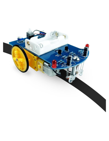 Kit Electrónico de Soldadura Carrito Seguimiento Inteligente EIELE