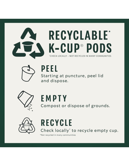 Cápsulas de café K-Cup Starbucks Sumatra 100% arábica 96 unidades Cápsulas de café K-Cup Starbucks Sumatra 100% arábica 96 unidades