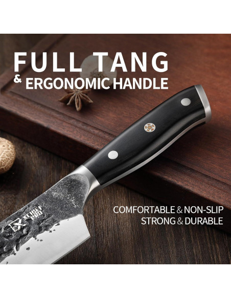 Juego de Cuchillos de Chef XCHIEF PRO 6 Piezas Acero Alto Carbono Juego de Cuchillos de Chef XCHIEF PRO 6 Piezas Acero Alto Carbono