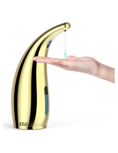 Dispensador Automático de Jabón XZUO Dorado - Sin Contacto, 4 Niveles
