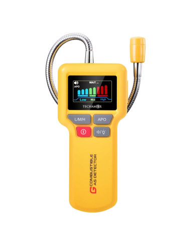 Detector de Fugas de Gas PROTECTMETER Y201 Pro - Alarma LCD